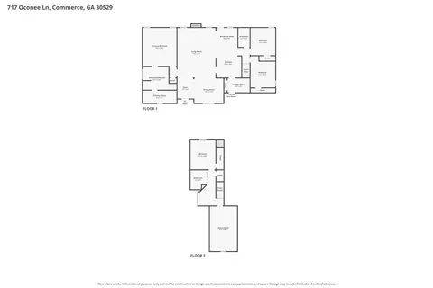 Floorplan - 717 Oconee Ln, Commerce, GA 30529 photo 2 of 2