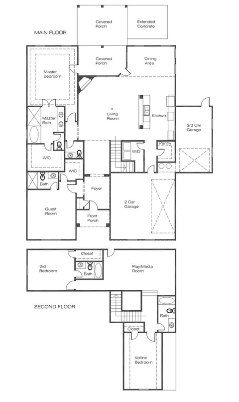 Floorplan - 300 Bryce Ave, Jefferson, GA 30549 photo 1 of 1