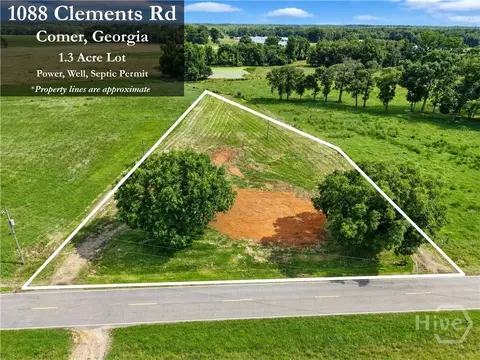 1088 Clements Rd, Comer, GA 30629