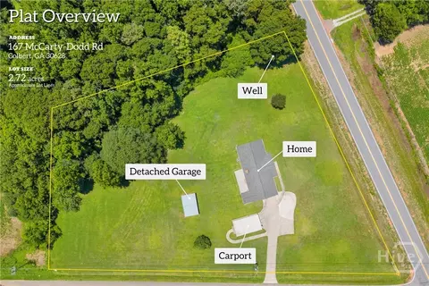 Floorplan - 167 Mccarty Dodd Rd, Colbert, GA 30628 photo 1 of 2