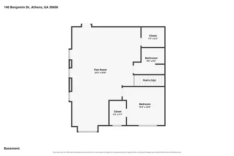 Floorplan - 140 Benjamin Dr, Athens, GA 30606 photo 1 of 3