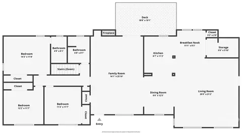 Floorplan - 104 Goddard Rd, Athens, GA 30607 photo 1 of 2