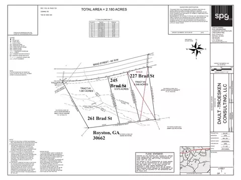 261 Brad St, Royston, GA 30662