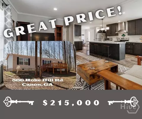 566 Hoke Hill Rd, Canon, GA 30520