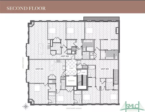 Floorplan - 302 E Oglethorpe Ave #202, Savannah, GA 31401 photo 1 of 1
