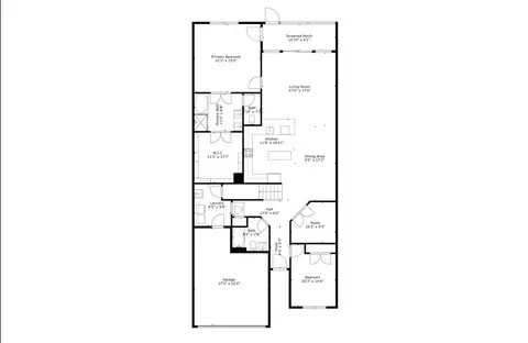 Floorplan - 115 Danbury Ct, Pooler, GA 31322 photo 2 of 2