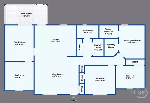 Floorplan - 304 E Tietgen St, Pooler, GA 31322 photo 1 of 1