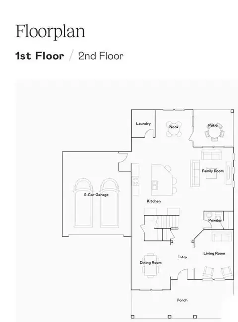 Floorplan - 734 Blue Moon Xing, Pooler, GA 31322 photo 1 of 2