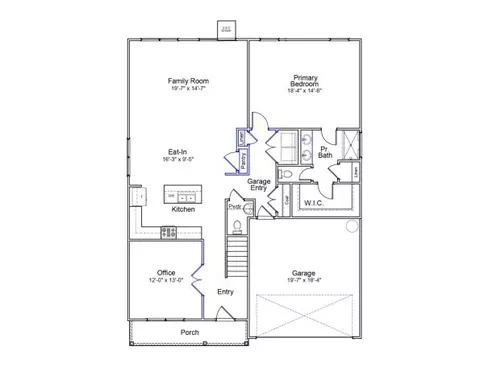 Floorplan - 181 Daylily Dr, Springfield, GA 31329 photo 1 of 2