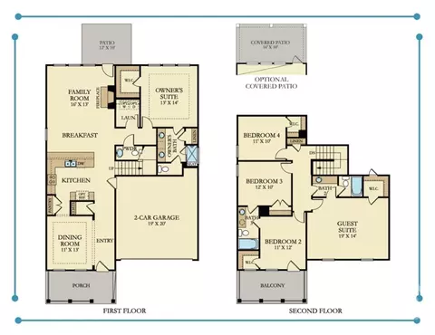 Floorplan - 768 Blue Moon Xing, Pooler, GA 31322 photo 1 of 1