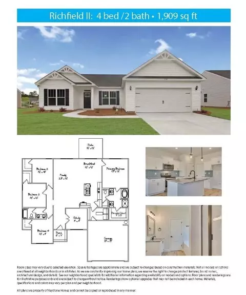 Floorplan - 292 Timberlake Dr, Guyton, GA 31312 photo 1 of 1