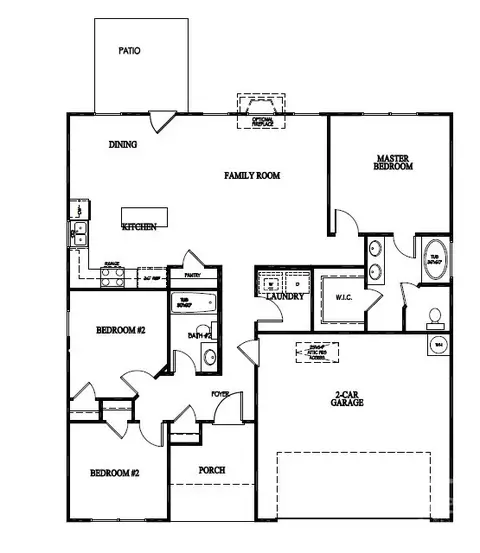 Floorplan - 825 Buckhead Loop SE, Allenhurst, GA 31301 photo 1 of 1