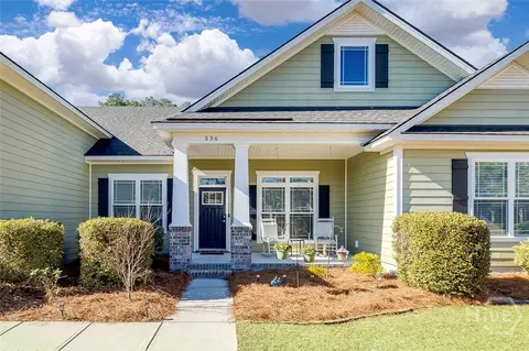 Exterior - 536 Zettler Loop, Guyton, GA 31312 photo 4 of 8