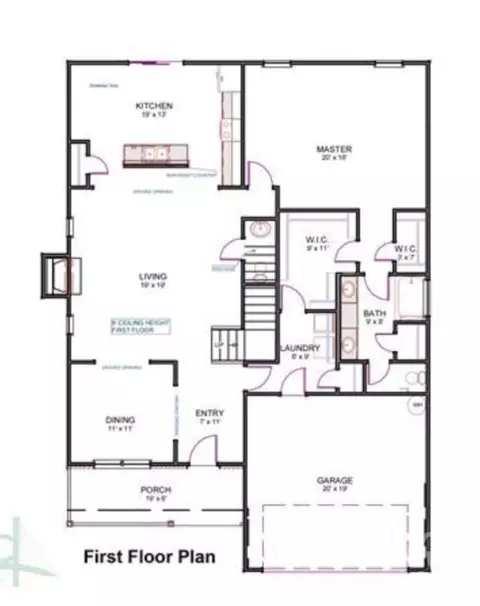 Floorplan - 200 Beaubrook Blvd, Springfield, GA 31329 photo 1 of 2