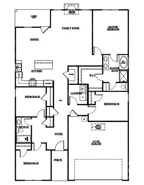 Floorplan - 493 Buckhead Loop SE, Allenhurst, GA 31301 photo 1 of 1