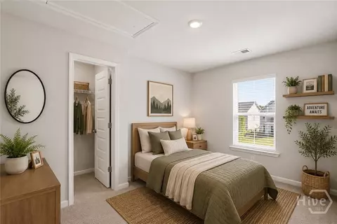 Bedroom - 136 Binscombe Ln, Pooler, GA 31322 photo 3 of 4