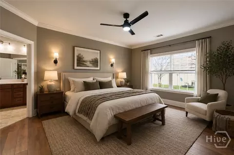 Bedroom - 132 Greystone Dr, Guyton, GA 31312 photo 1 of 11