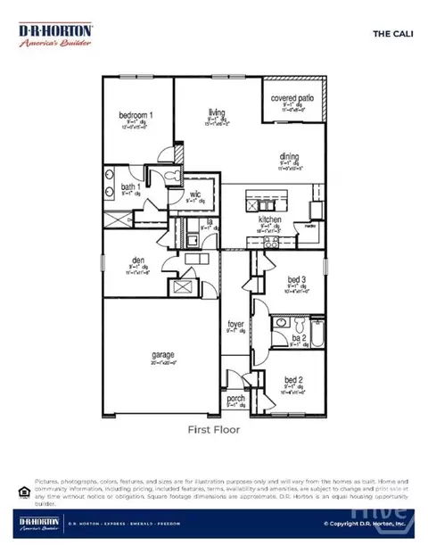Floorplan - 132 Sabel Ct, Guyton, GA 31312 photo 1 of 1