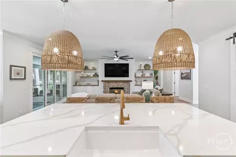 Kitchen - 2009 Hidden Lagoon Ln NE, Shellman Bluff, GA 31331 photo 4 of 5