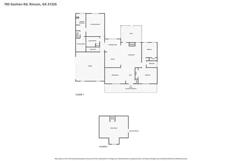 Floorplan - 785 Goshen Rd, Rincon, GA 31326 photo 1 of 1