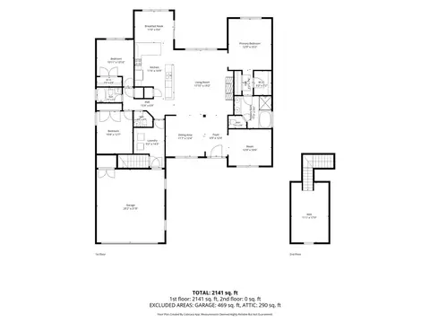Floorplan - 6 Olde Gate Ct, Pooler, GA 31322 photo 1 of 1