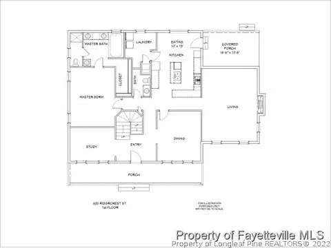 630 S Ridgecrest St, Pinebluff, NC 28373 photo 2