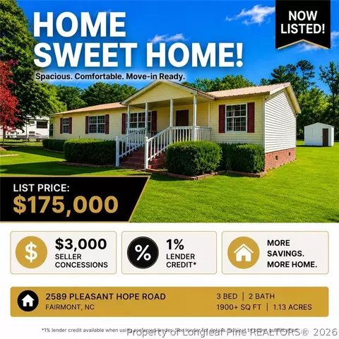 2589 Pleasant Hope Rd, Fairmont, NC 28340