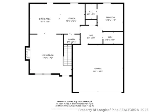 Floorplan - 159 Turkey Trot Ln, Raeford, NC 28376 photo 1 of 2
