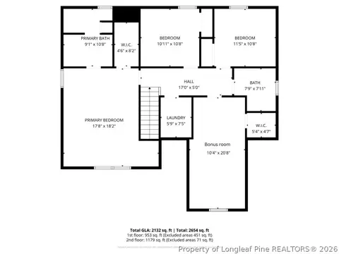 Floorplan - 159 Turkey Trot Ln, Raeford, NC 28376 photo 2 of 2