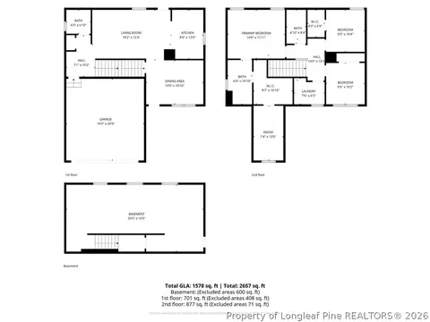 Floorplan - 335 Adams Cir, Pinehurst, NC 28374 photo 1 of 1