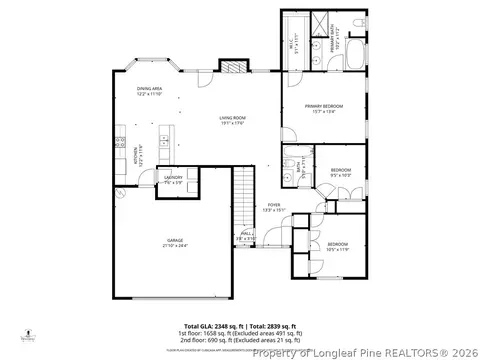 Floorplan - 120 Turkey Oak Cir, Bunnlevel, NC 28323 photo 1 of 3