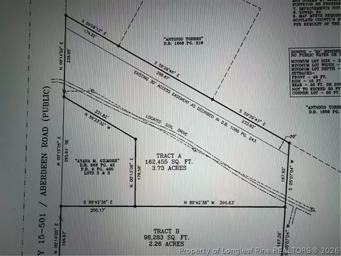 Tract A Aberdeen Road, Marston, NC 28363