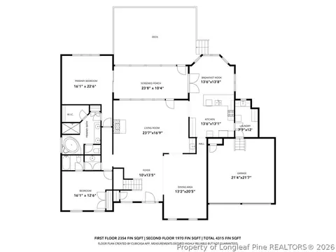 Floorplan - 698 Cedar Pt, Vass, NC 28394 photo 1 of 2