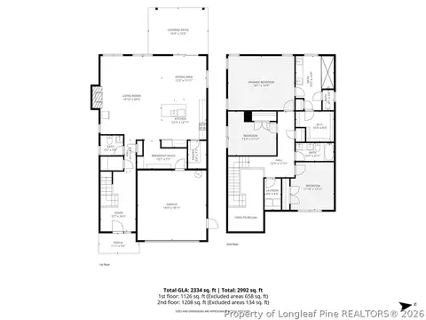 Floorplan - 1355 Monticello Dr, Pinehurst, NC 28374 photo 1 of 3