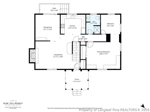Floorplan - 578 Atkins Rd, Cameron, NC 28326 photo 1 of 3