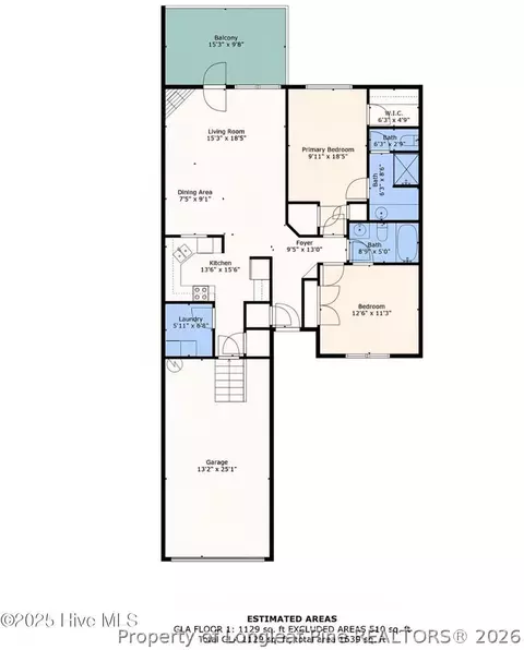 Floorplan - 320 Hiscott Ln, Pinehurst, NC 28374 photo 1 of 1