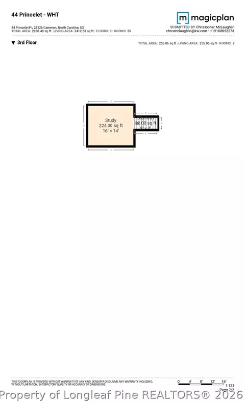 Floorplan - 44 Princelet Pt, Cameron, NC 28326 photo 2 of 2