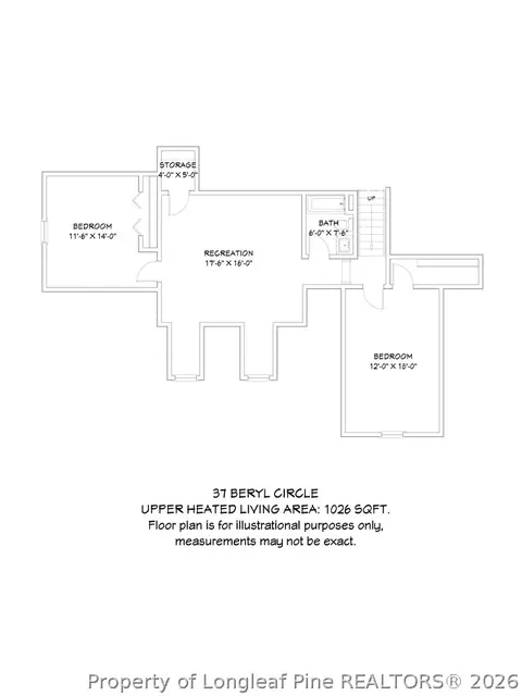 Floorplan - 37 Beryl Cir, Pinehurst, NC 28374 photo 2 of 2