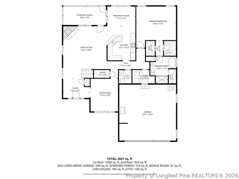 Floorplan - 38 Saw Grass Ct, Bunnlevel, NC 28323 photo 1 of 2