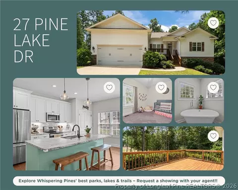 27 Pine Lake Dr, Whispering Pines, NC 28327