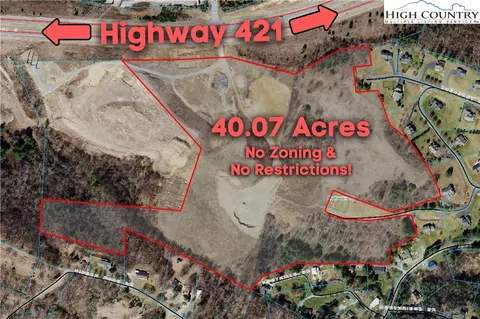 40 Acres Us Highway 421, Boone, NC 28607