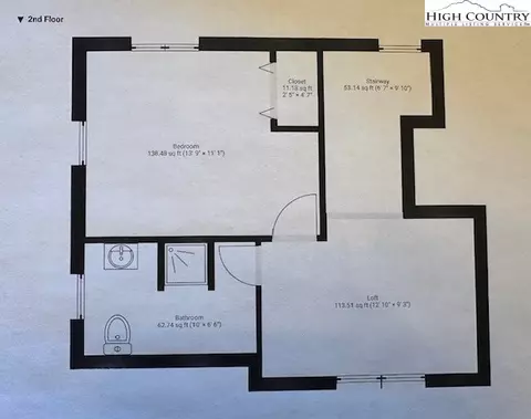 Floorplan - 1461 Pine Rdg, Beech Mountain, NC 28604 photo 3 of 3