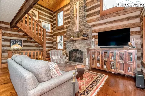 Living - 181 Bear Park Dr, Todd, NC 28684 photo 1 of 7