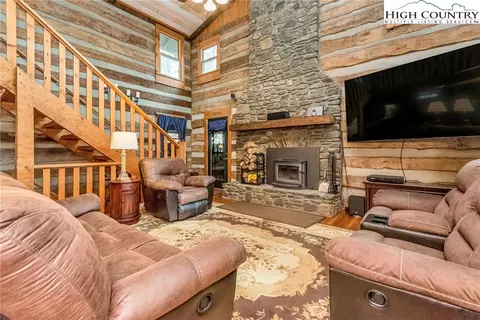 Living - 1177 Tomahawk Dr, Todd, NC 28684 photo 5 of 12