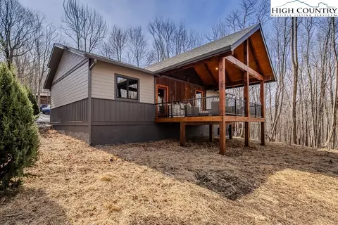 Exterior - 205 Upper Grouse Ridge Rd, Beech Mountain, NC 28604 photo 12 of 14