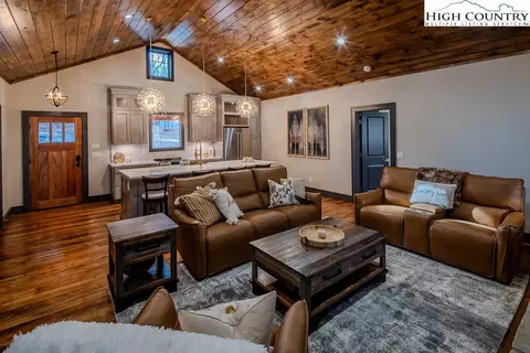 Living - 205 Upper Grouse Ridge Rd, Beech Mountain, NC 28604 photo 2 of 4