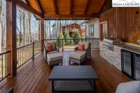 Exterior - 205 Upper Grouse Ridge Rd, Beech Mountain, NC 28604 photo 10 of 14