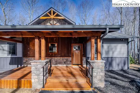 Exterior - 205 Upper Grouse Ridge Rd, Beech Mountain, NC 28604 photo 5 of 14