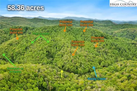 58 Acres Rocky Creek Rd, Boone, NC 28607