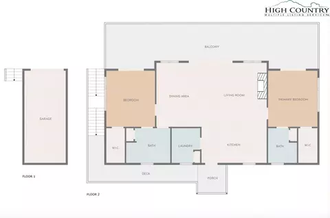 Floorplan - 124 Holly Ln, Beech Mountain, NC 28604 photo 1 of 1